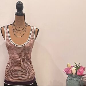 Missoni Multicolor Striped Tank Top